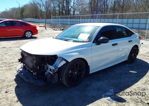 2023 Honda Civic Sport из США, поврежденный, VIN 2HGFE2F51PH513811